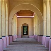 La Mesita Ranch Estate - Colonnade (Arena & Horse Barn connector)